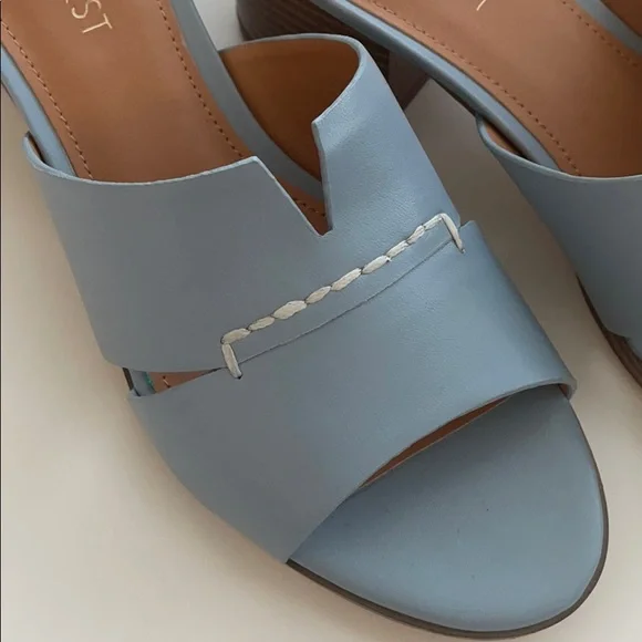 Nine West leather slides - Picture 3 of 4